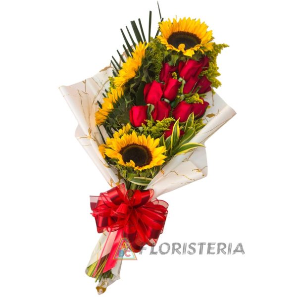 Ramillete R-9 Más 12 Rosas